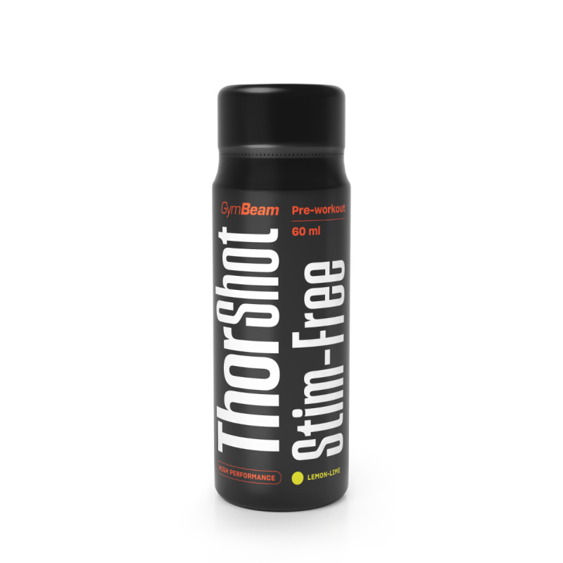 GymBeam Stim-Free Shot, 60 ml Příchuť: citrón limetka
