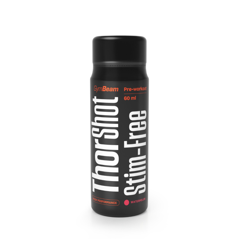 GymBeam Stim-Free Shot, 60 ml Příchuť: vodní meloun