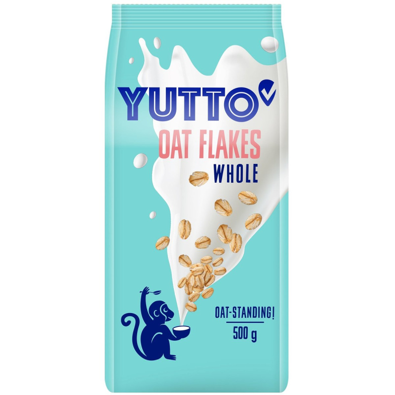 Yutto Celozrnné ovesné vločky