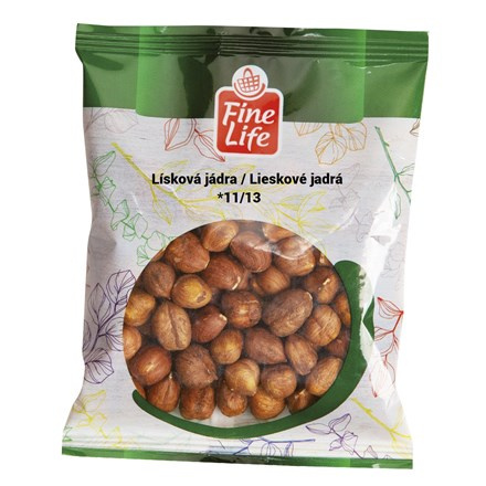 Fine Life Lískové ořechy natural 100 g