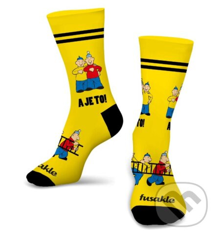 Ponožky Pat a Mat s rebríkom S (Veľkosť S (35 - 38))