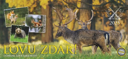 Kalendář 2025 Lovu zdar!, stolní