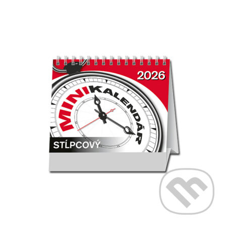 Stolový Mini kalendár 2026 (stĺpcový)