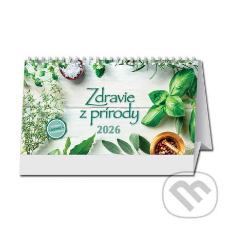 Stolový kalendár Zdravie z prírody 2026 (stĺpcový)