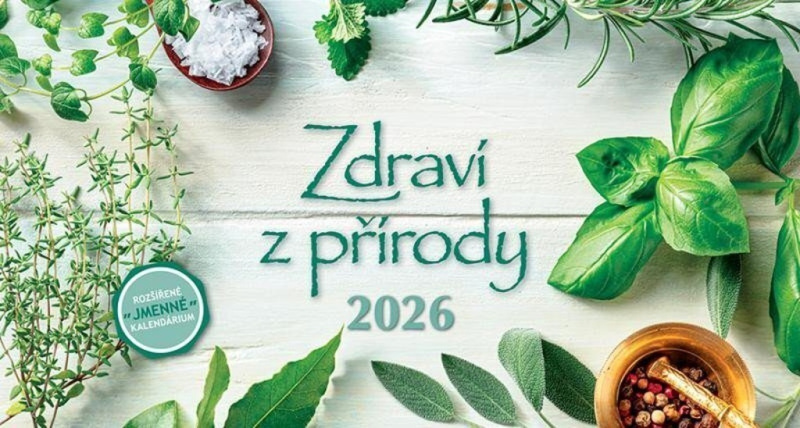 Kalendář 2026 Zdraví z přírody, stolní