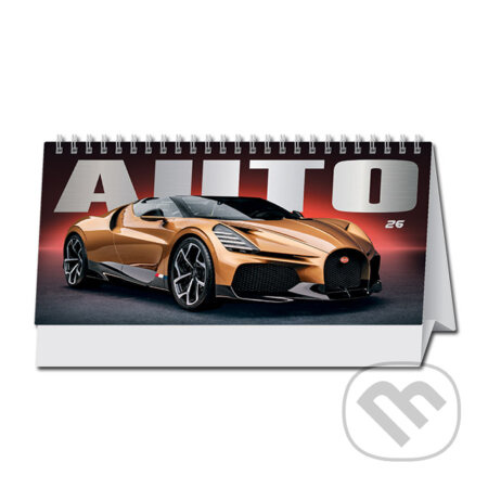 Stolový Autokalendár 2026 (stĺpcový)