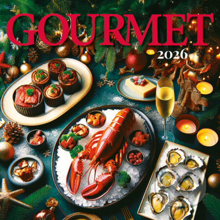 Nástenný kalendár Gourmet 2026 (slovenské menné kalendárium)