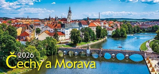 Stolní kalendář Čechy a Morava 2026