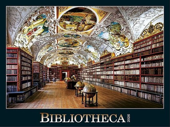 Kalendář 2026 Bibliotheca, nástěnný