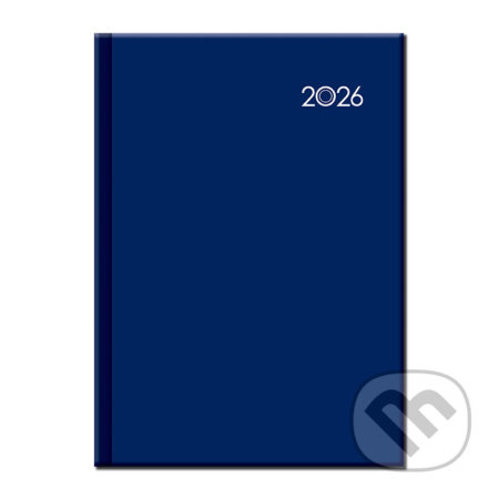 Manager diár FALCON 2026 (modrý) (12-mesačný, B5)