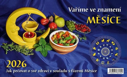 Stolní kalendář Vaříme ve znamení měsíce 2026