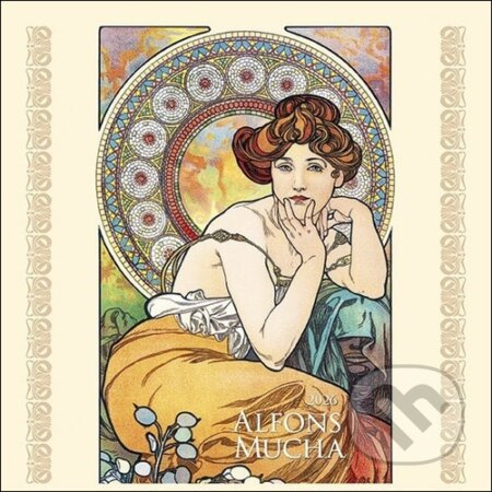 Alfons Mucha 2026 - nástěnný kalendář - kniha z kategorie Nástěnné kalendáře