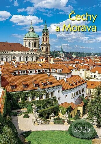 Čechy a Morava 2026 - nástěnný kalendář - kniha z kategorie Nástěnné kalendáře