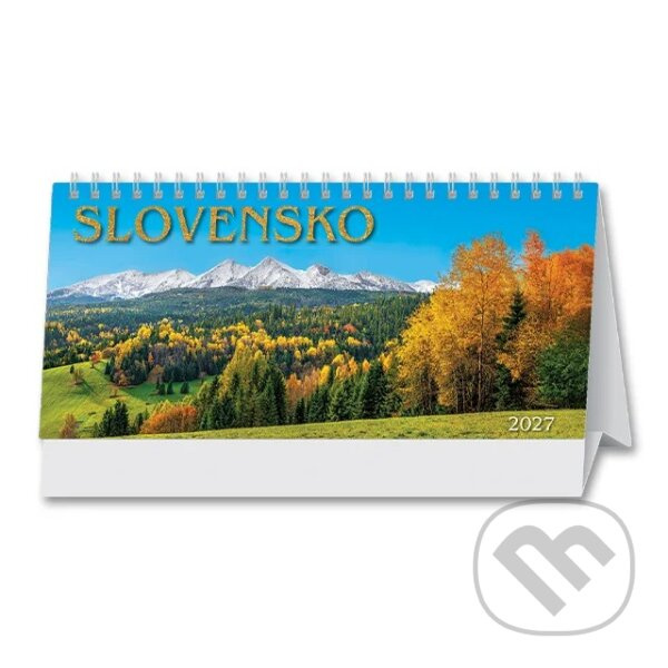 Stolový kalendár Slovensko 2027 (stĺpcový),Stolový kalendár Slovensko 2027 (stĺpcový)