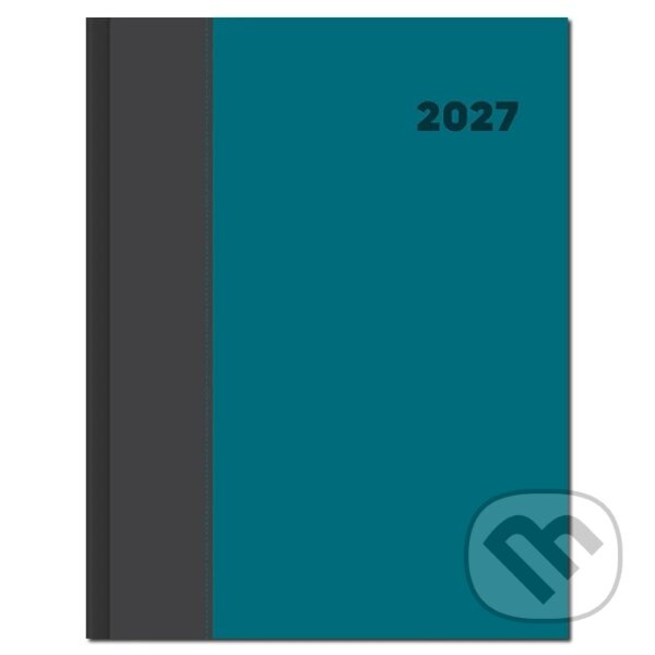 Manager diár DOLCETTO 2027 - sivo-tyrkysový (A4),Manager diár DOLCETTO 2027 - sivo-tyrkysový (A4)