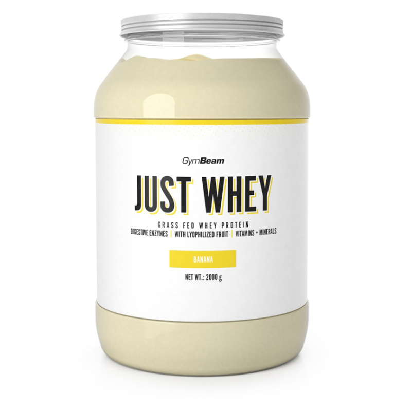 GymBeam Protein Just Whey 2000 g - banán