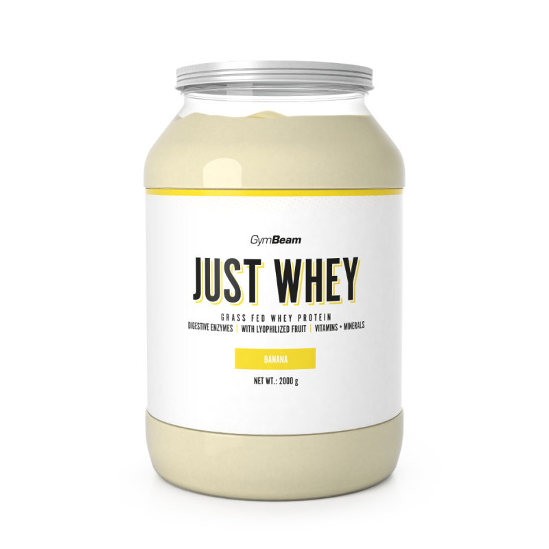 GymBeam Protein Just Whey 2000 g - banán