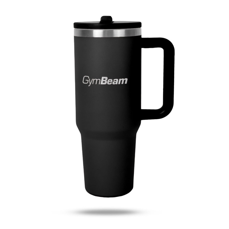 GymBeam Termohrnek 1200 ml - černá