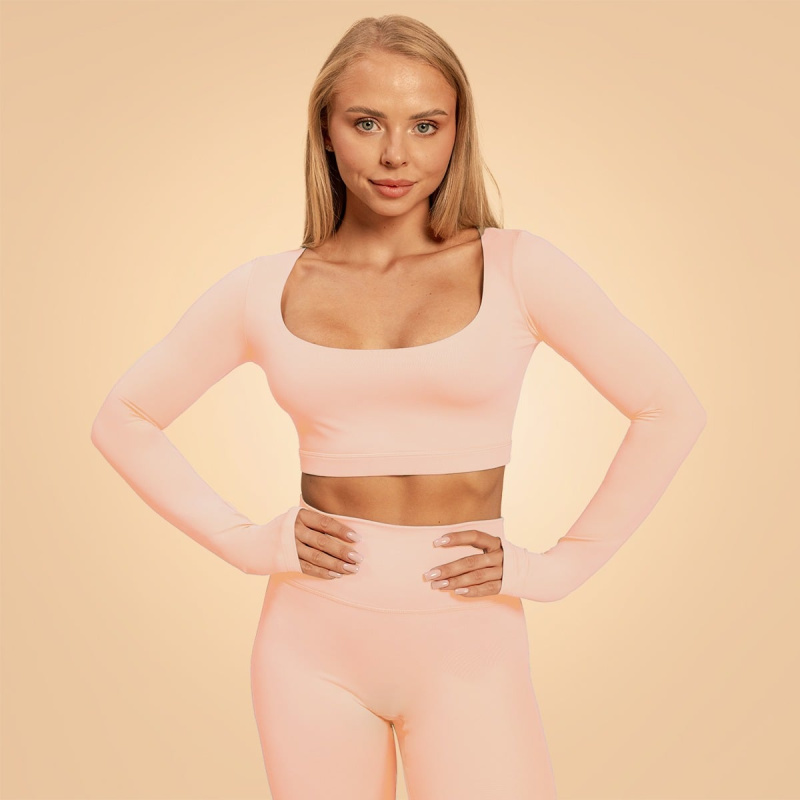 BeastPink Dámské triko Cropped Sense Pink
