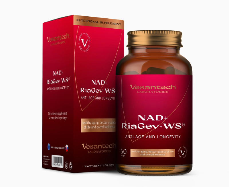 Vesantech Laboratories NAD+ RiaGev®-WS, 60 kapslí