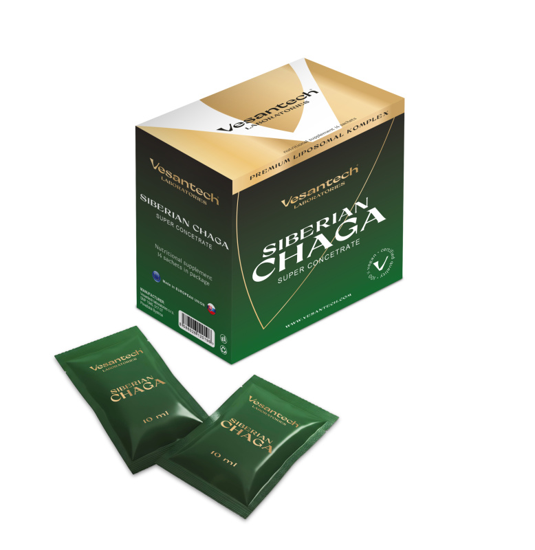 Zdravý svet Lipozomální sibiřská čaga Shotbox