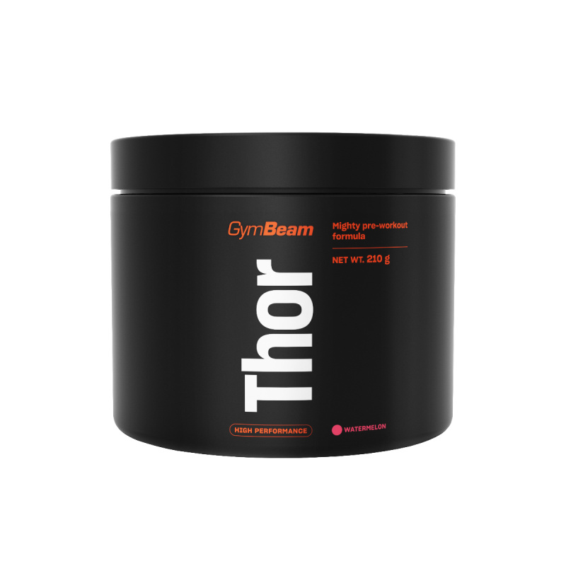 GymBeam Předtréninkový stimulant Thor 210 g - vodní meloun