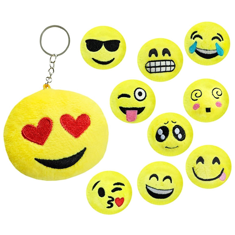 plyšový přívěsek smile 7 cm