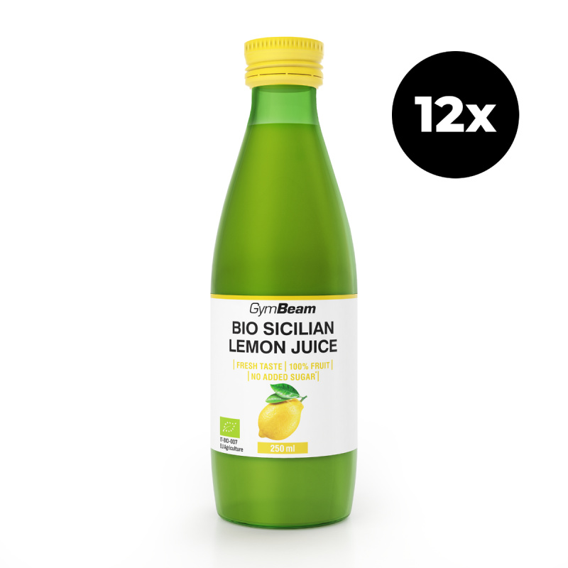 BIO Šťáva ze sicilských citronů - GymBeam