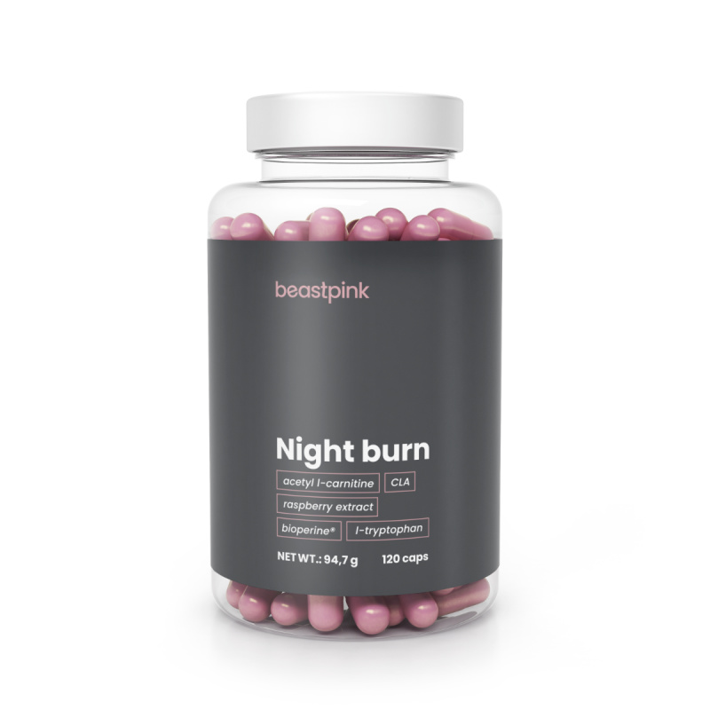 BeastPink Night Burn 120 kapslí