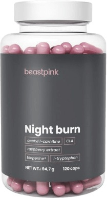 BeastPink Night Burn 120 kapslí
