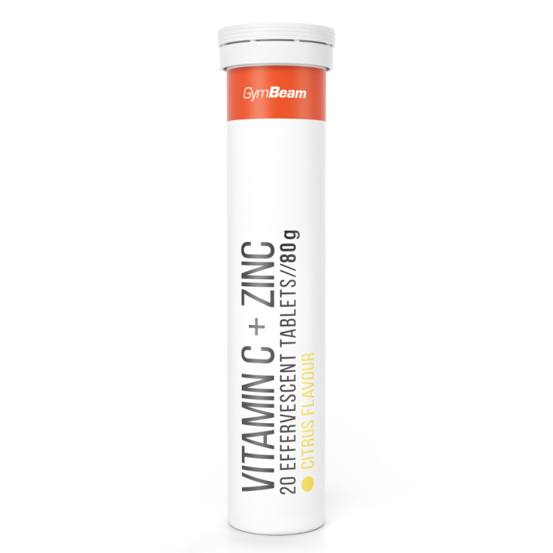 Vitamin C  zinek šumivé - GymBeam