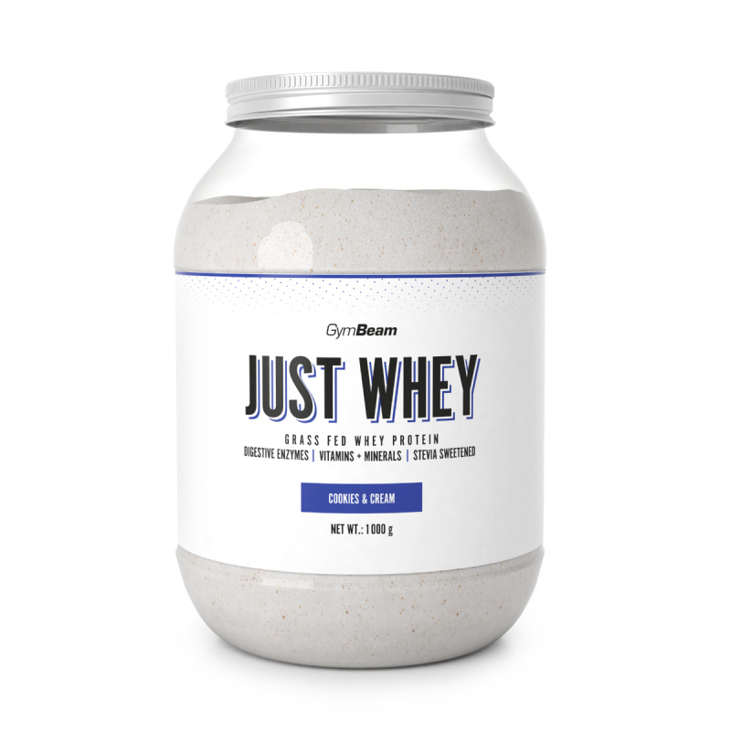 GymBeam Protein Just Whey 1000 g - cookies cream