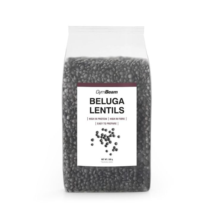 Černá čočka Beluga - GymBeam