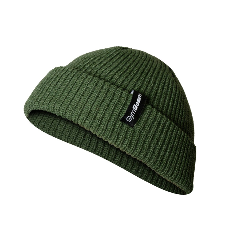 GymBeam Fisherman Beanie Forest