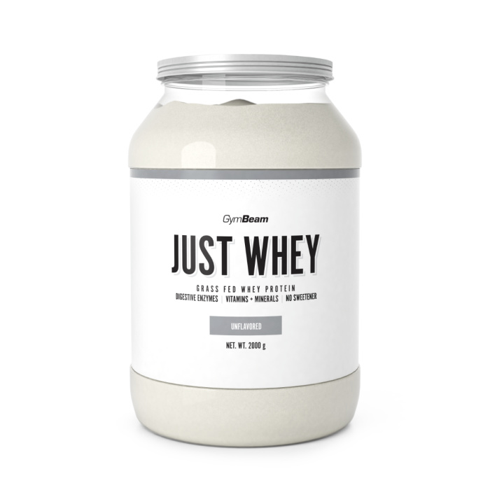 GYMBEAM Protein Just Whey bez příchuti 2000 g