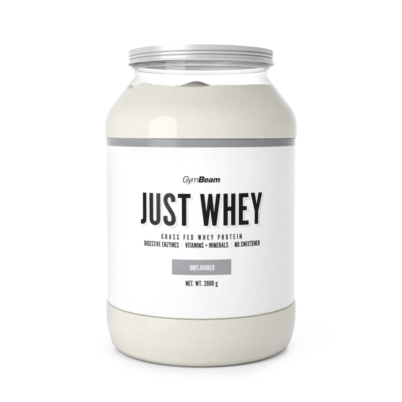 GYMBEAM Protein Just Whey bez příchuti 2000 g