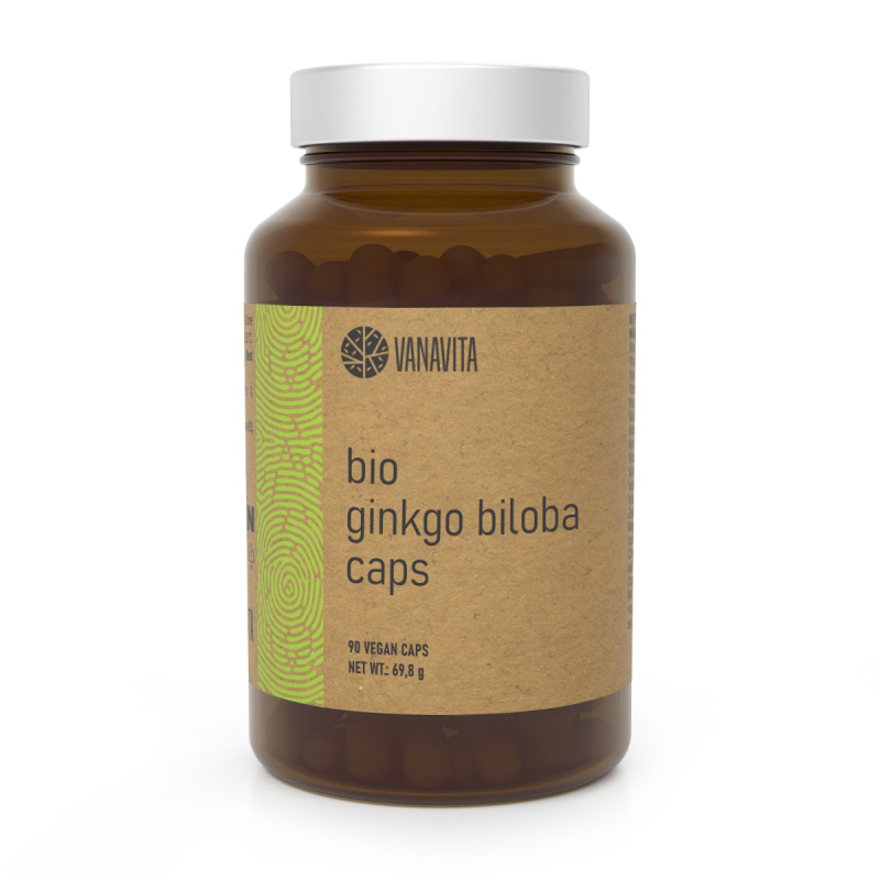 BIO Ginkgo biloba CAPS - VanaVita