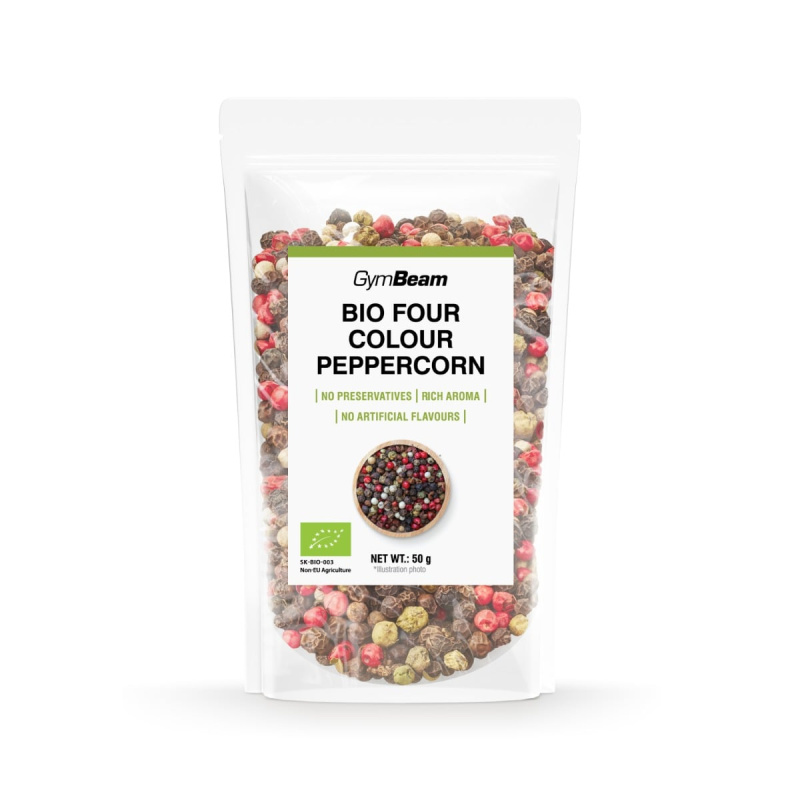BIO Čtyřbarevný pepř - GymBeam