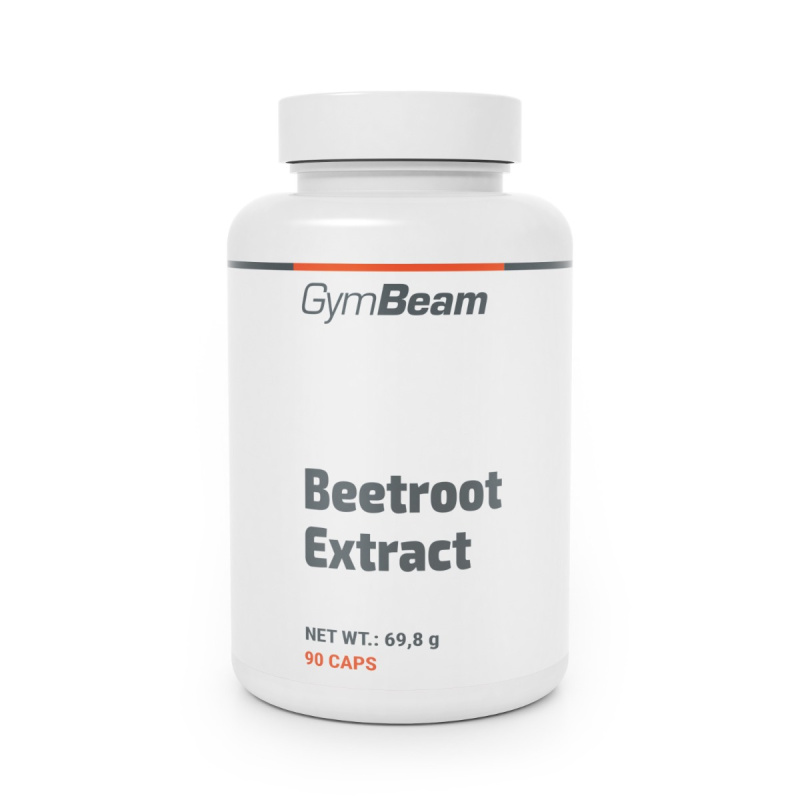 GymBeam Beetroot Extract (Extrakt z Červené Řepy) 90 kapslí