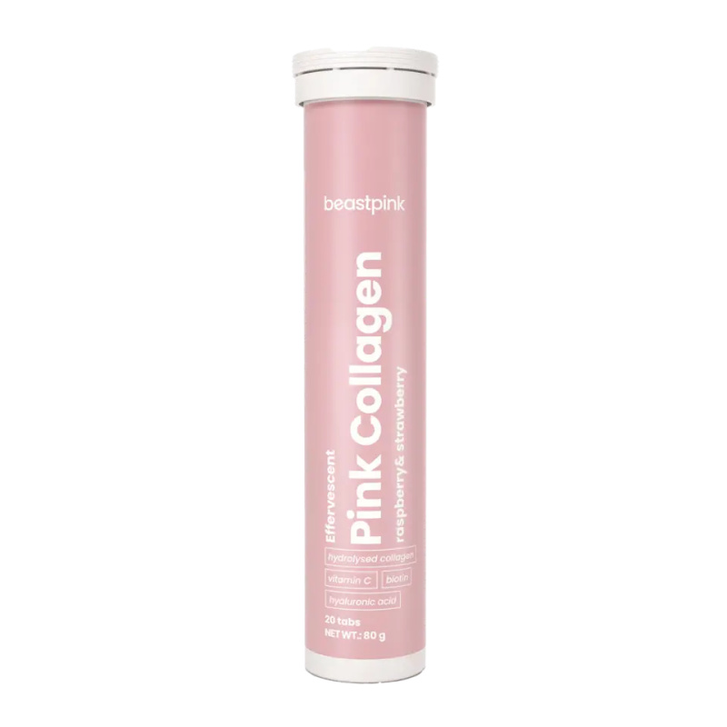 BeastPink Šumivý Pink Collagen