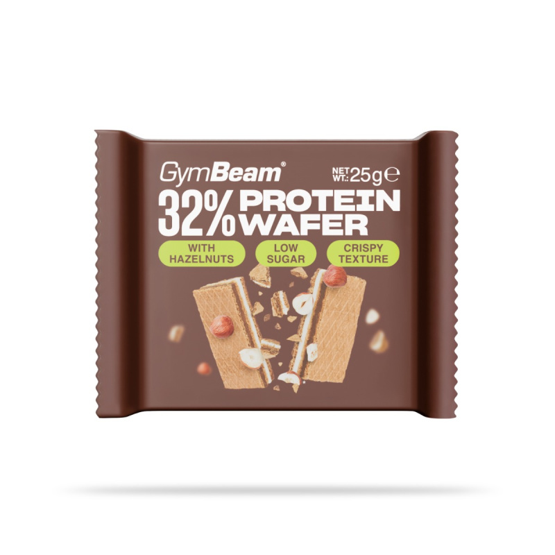GymBeam 32% Protein Waffer 25 g