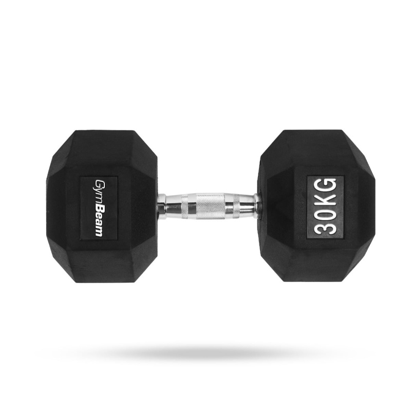 GymBeam Hexagonal Dumbbell  white