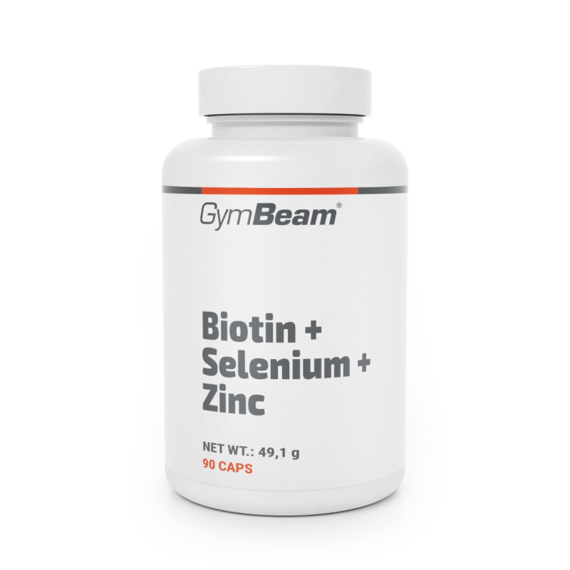 GymBeam Biotin + Selen + Zinek
