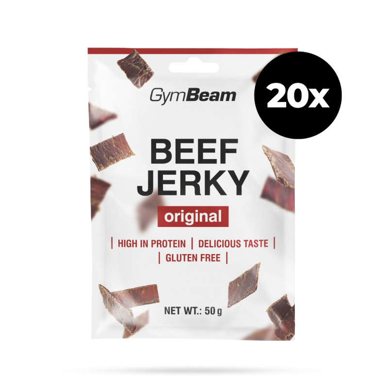 Sušené maso Beef Jerky - GymBeam