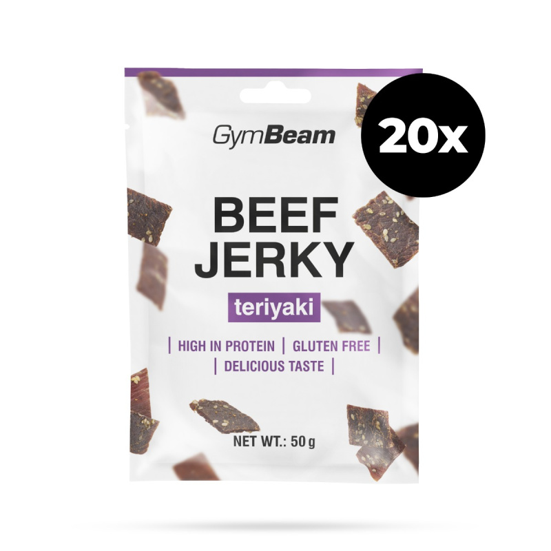 Sušené maso Beef Jerky - GymBeam