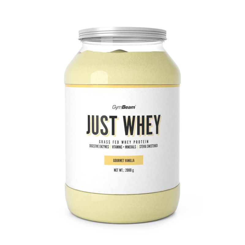 GymBeam Protein Just Whey 2000 g - Gourmet Vanilla
