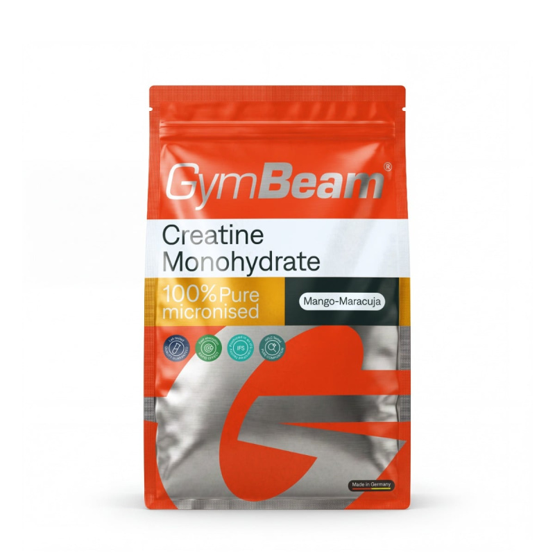 GymBeam 100% Kreatin monohydrát 500 g - mango/marakuja