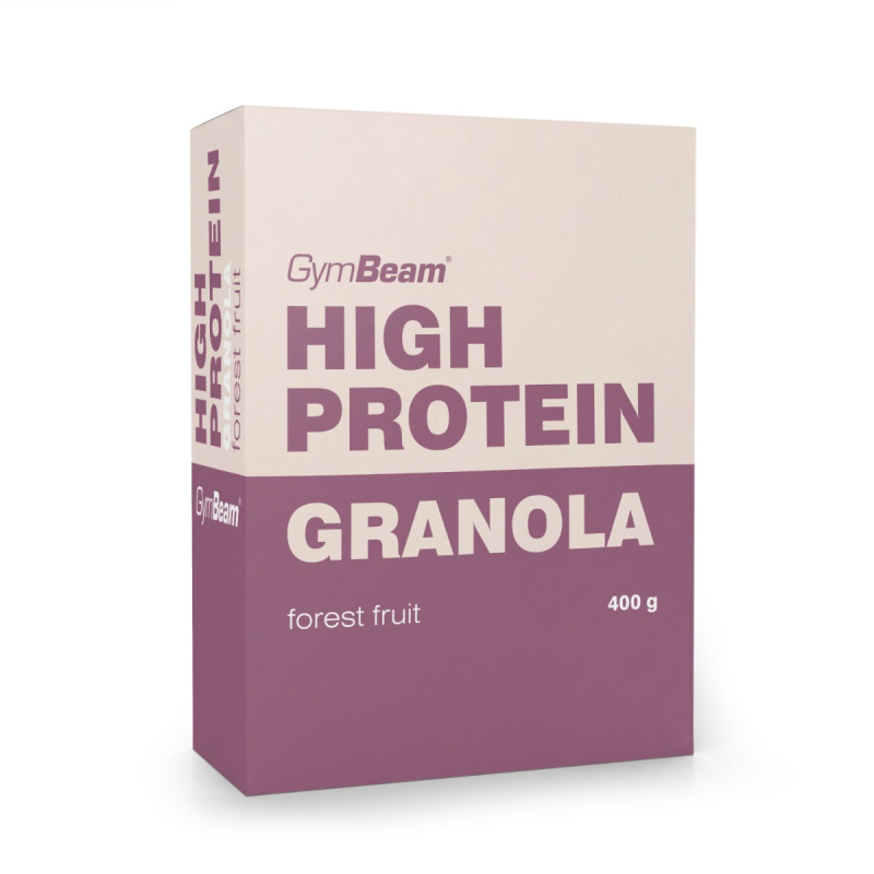 GymBeam Granola s vysokým obsahem bílkovin