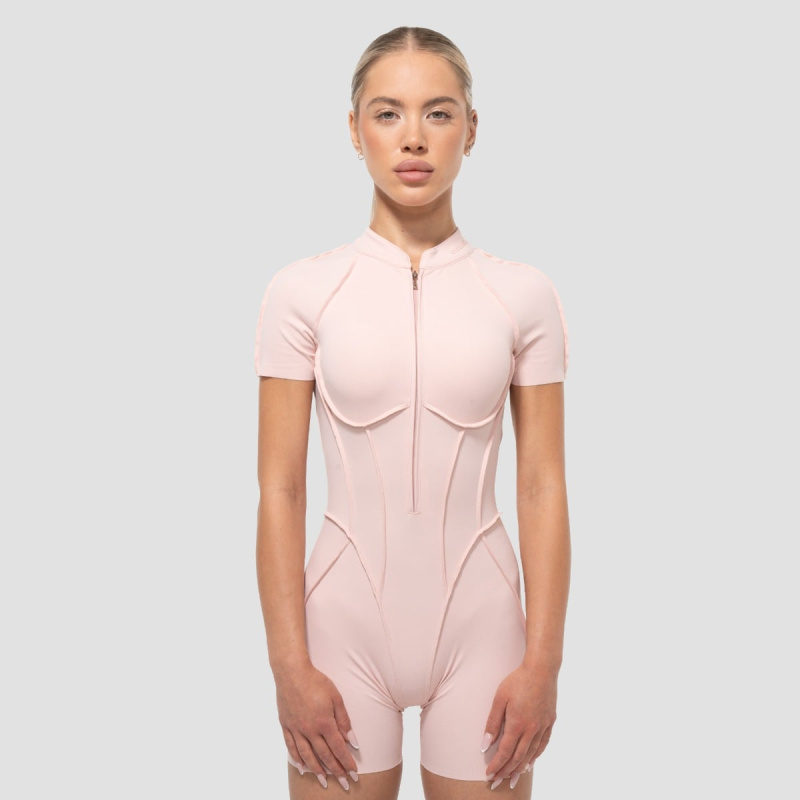 GymBeam Dámský overal Cosmo Pink