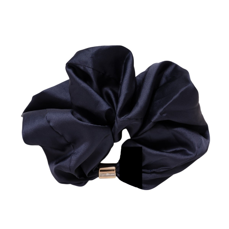 GymBeam Gumička do vlasů Oversize Dark Blue